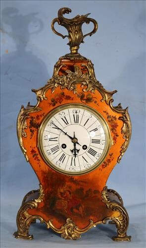 Louis Boname Neuchatel-style mantle clock