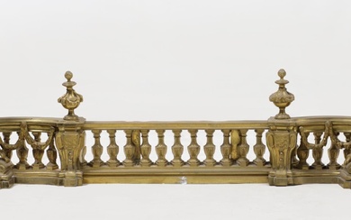 Louis XVI style fireplace front, France, 20th century