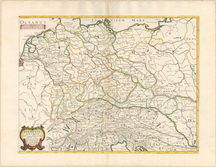 MAP, Central Europe, Sanson