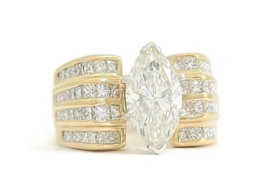 Marquise Diamond Ring 3.05 ctw