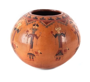 Navajo Polychrome Jar