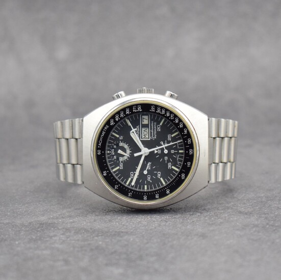 OMEGA Speedmaster gents wristwatch with chronograph in stainless...