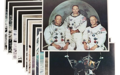 Offset Lithographs Including Apollo 11 Crew