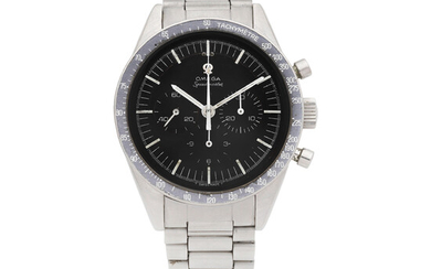 Omega. A stainless steel manual wind chronograph bracelet watch Speedmaster 'Ed White', Ref 105.003-64, Circa 1965