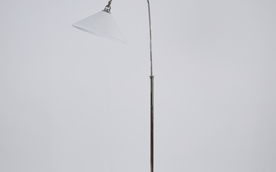 PAAVO TYNELL. A floor lamp, model 5753, bearing the stamp of the manufacturer Oy Taito Ab, mid 20th century.