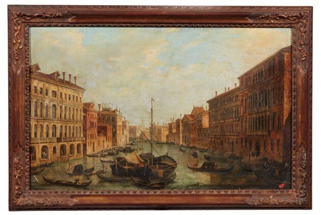 Pittore del XIX secolo Da Canaletto