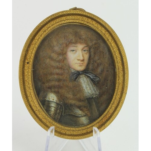 Portrait miniature depiciting the 1st Earl of Sunderland (He...