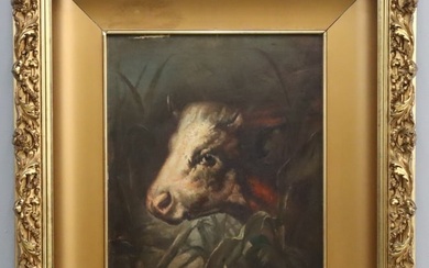 R. Bonheur Portrait of a Cow