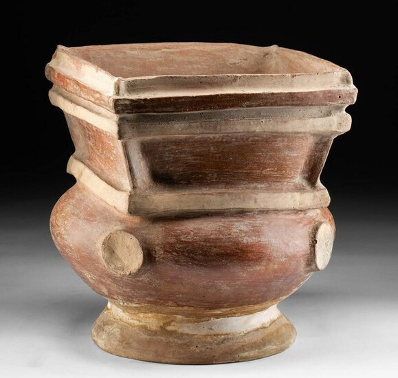 Rare Teotihuacan Bi-chrome Pottery Vessel, TL Tested