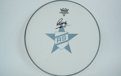 Ringo Starr Autographed Remo Drumhead