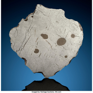 Tambo Quemado Meteorite Slice Iron, IIIAB Peru Found:...