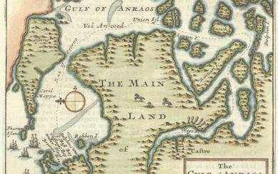 "The Gulf of Ankaos or the Great Inlets of Chili", Moll, Herman