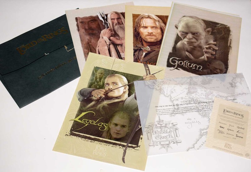 The Lord of the Rings Collectors' Edition Art Portfolio.