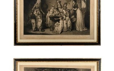 "The Soldier's Widow, or School Boys' Collection" and "The Sailor's Orphans, or The Young Ladies' Subscription" 1800halftone on paperengraved by Robert Dunkarton ( 1744- 18 1 1) from drawings by William Redmore Bigg ( 1755- 1828), published by Bigg in...