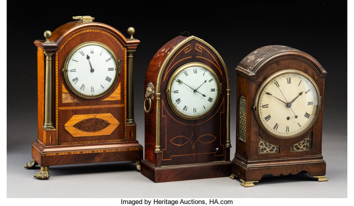 Three Mantel Clocks (early 20th centu)