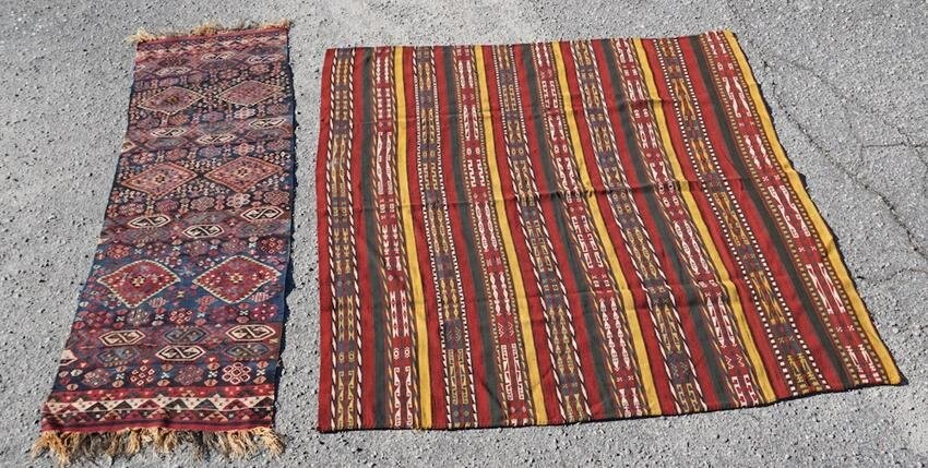Vintage Moroccan Tribal Carpets or Weavings