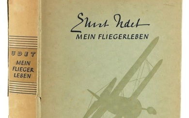 WWII GERMAN UDET RICKENBACKER GOERING SIGNED BOOK