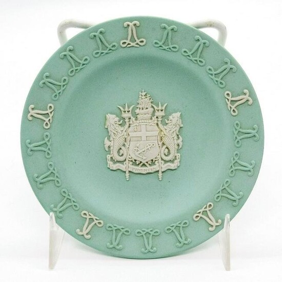 Wedgwood Jasperware Plate, Lloyd's of London