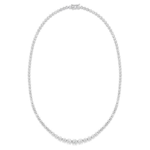 10.00 CARAT DIAMOND RIVIERA NECKLACE in 18ct white