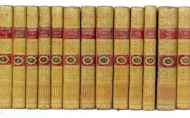 1774-1792 18 VOLUMES THREE VOYAGES of CAPTAIN JAMES