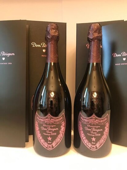 2006 Dom Perignon - Champagne Rosé - 2 Bottles (0.75L)
