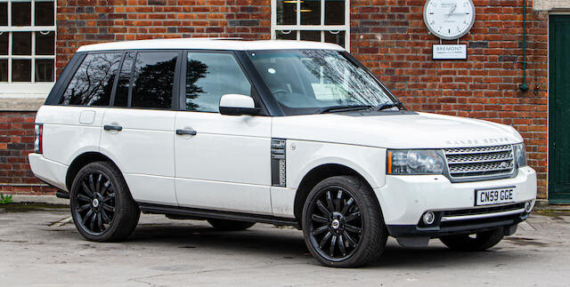 2009 Land Rover Range Rover 5.0 V8 Supercharged Autobiography, Registration no. CN59 GGE Chassis no. SALLMAME3AA312264