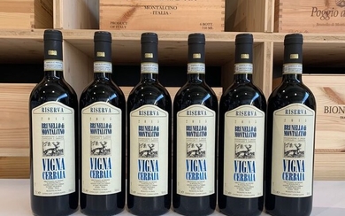 2015 Cerbaia "Vigna Cerbaia" - Brunello di Montalcino Riserva - 6 Bottles (0.75L)
