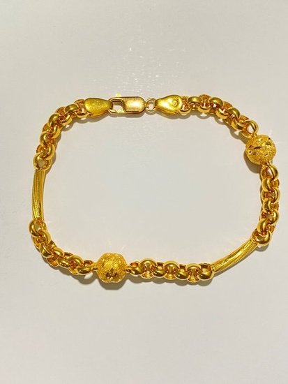 21 kt Yellow gold - Bracelet