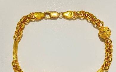 21 kt Yellow gold - Bracelet