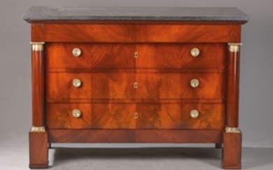 Empire-chest of drawers, probably France, Middle of...