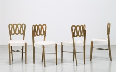 GIO' PONTI Four chairs mod. 969.