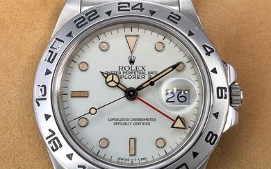 Rolex - Explorer II White Polar Dial - 16550 - Unisex - 1980-1989