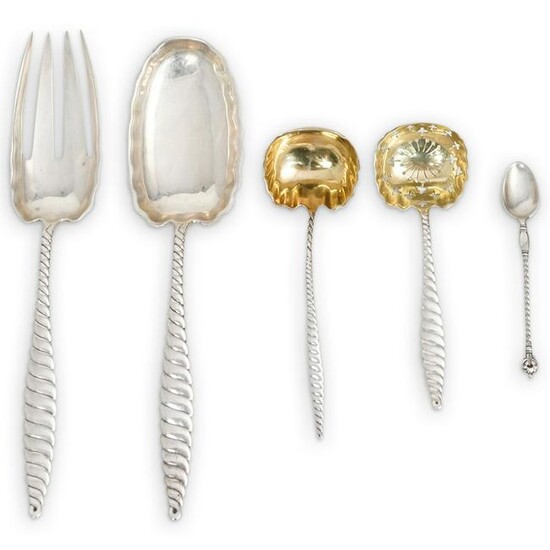 (3Pc) Sterling Silver Flatware Grouping