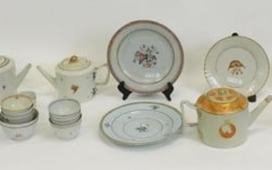 (41) pieces of Chinese export porcelain. Late