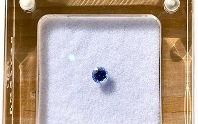 4.50mm Round Cut Blue Sapphire from Sri Lanka