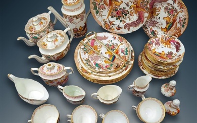 49 Pc Set Of Royal Crown Derby Porcelain China "Olde...
