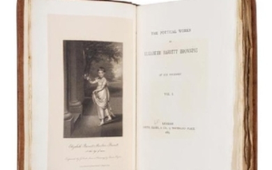 * BROWNING, Elizabeth Barrett (1806-1861). Poetical Works. London: Smith, Elder, & Co., 1889.