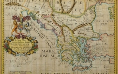 Edward Wells, British 1667-1727- A New Map...