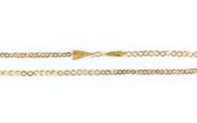 Roman gold necklace 2nd - 3rd century AD; length cm...