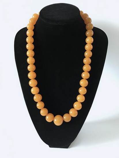 Exclusive Old Baltic Amber Necklace 130gr