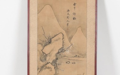 A Korean Painting on Silk