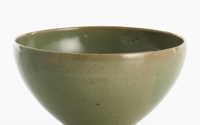 A Korean bowl, Joseon (1392—1910), celadon glazed stoneware.