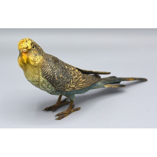 A Late 19th/Early 20th Century Cold Painted Bronze Model in ...