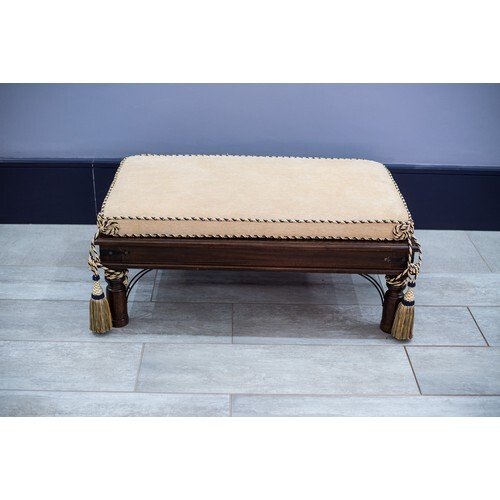 A WOODEN COFFEE TABLE, MODERN, The rectangular top with late...