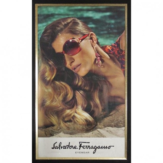 Advertising Poster: Salvatore Ferragamo - Eyeware