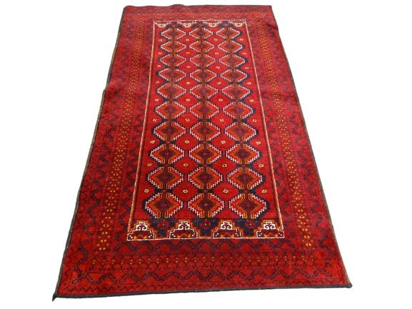 Afghan Art Deco - Carpet - 195 cm - 110 cm