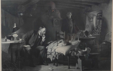 After Luke Fildes, The Doctor, photogravure