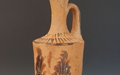 Ancient Greek Ceramic Attic black- figured lekythos