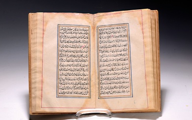 Arabic manuscript Qur'an, Iran, early 20th century, handwritten on paper,...