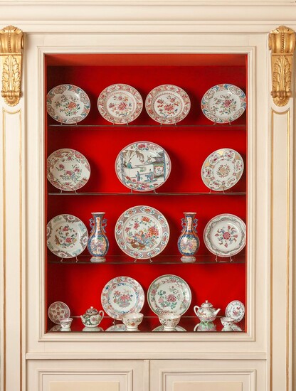 CHINE, XVIIIe siècle. Deux plats en porcelaine... - Lot 87 - Paris Enchères - Collin du Bocage